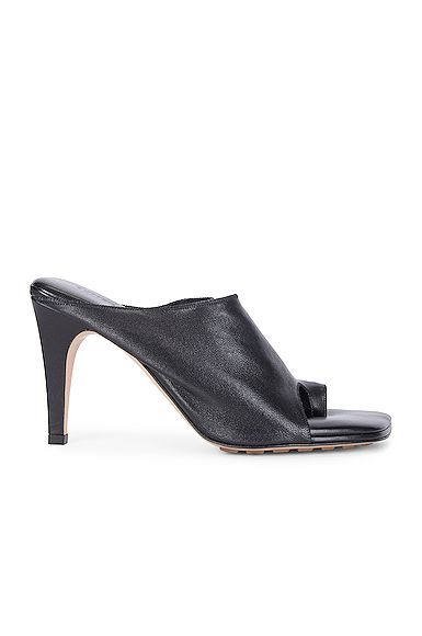 Bottega Veneta Open Toe Mules in Black | FWRD 