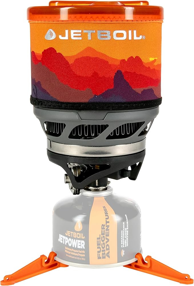 Jetboil MiniMo Camping and Backpacking Stove Cooking System with Adjustable Heat Control | Amazon (US)