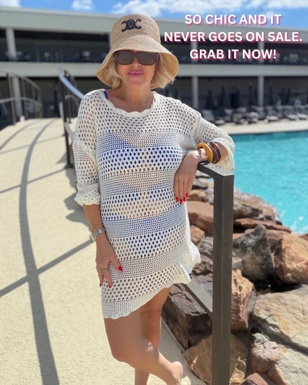 LOVE this coverup! It is on sale right now!!

#LTKootd #LTKgrwm #LTKSwim