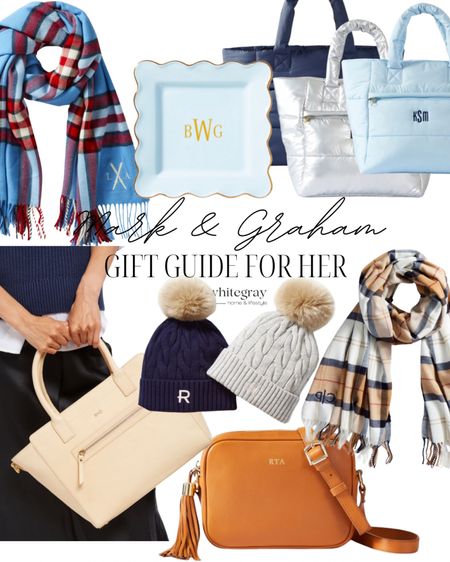 Gift guide for her!! My favorite store Mark and Graham to gift from!! You can personalize or not!! Quality holiday finds for the special women in your life 

#LTKGiftGuide #LTKHoliday #LTKhome