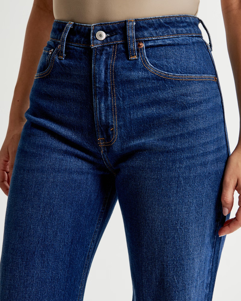 Women's Curve Love High Rise 90s Relaxed Jean | Women's Bottoms | Abercrombie.com | Abercrombie & Fitch (US)