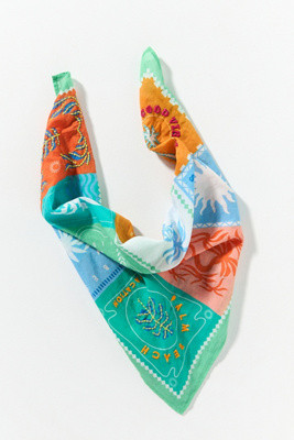 Vismaya Stamp Print Scarf | Anthropologie (US)
