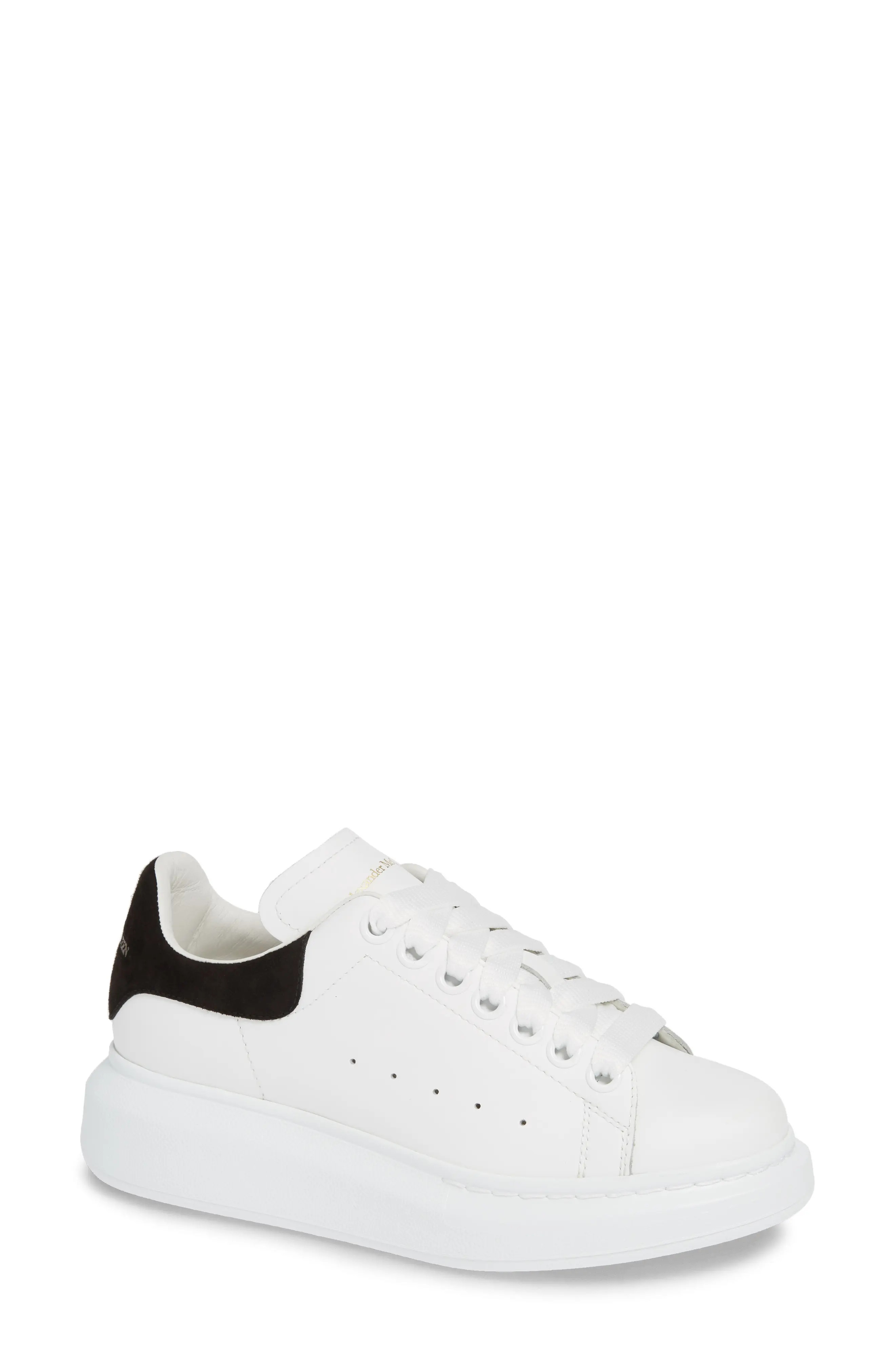 Women's Alexander Mcqueen Sneaker, Size 5.5US - White | Nordstrom