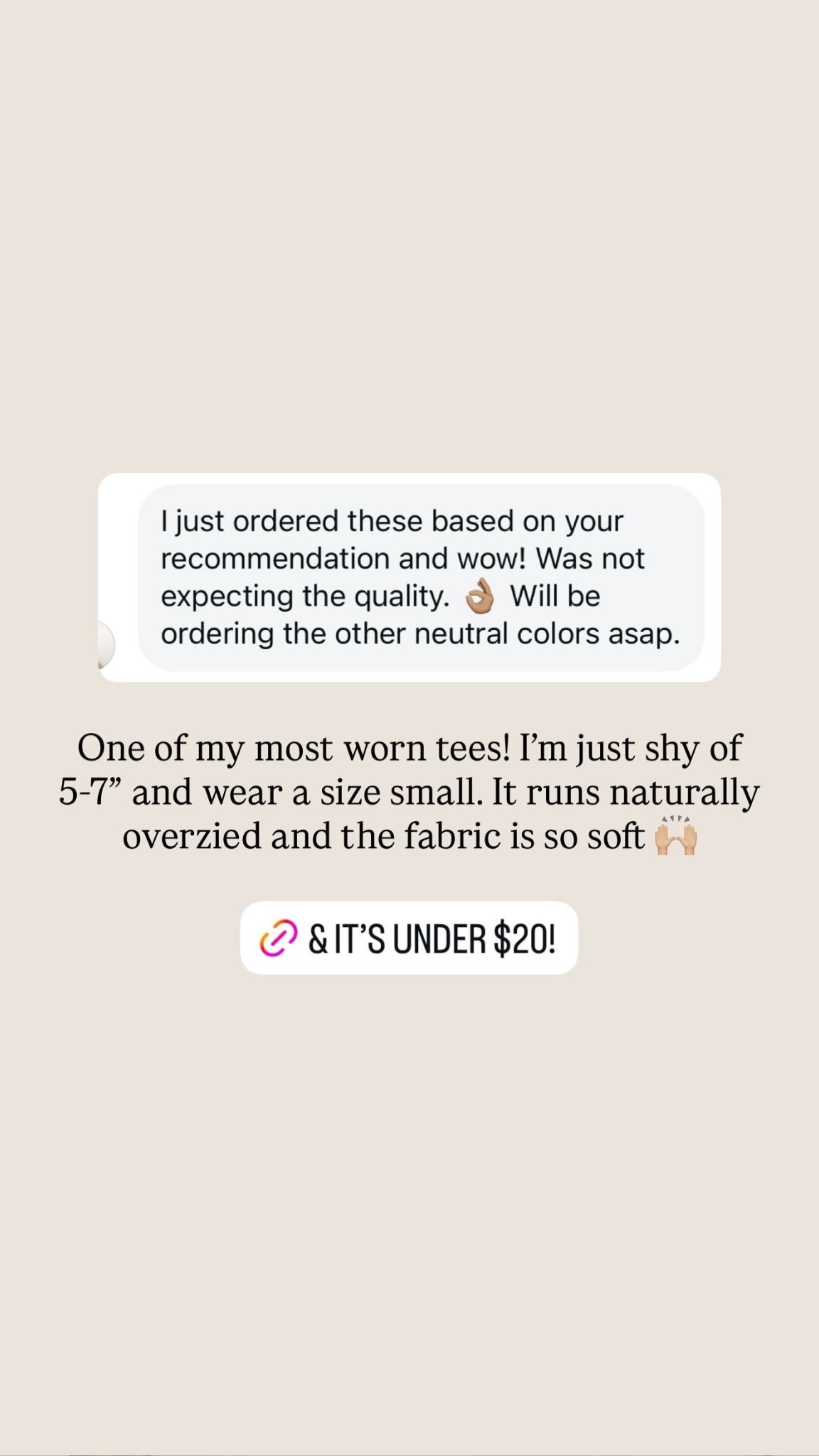 One of my most worn tees! I'm just shy of 5-7" and wear a size small. It runs naturally overzied and the fabric is so soft🙌🏼

#LTKootd #LTKgrwm #LTKSeasonal