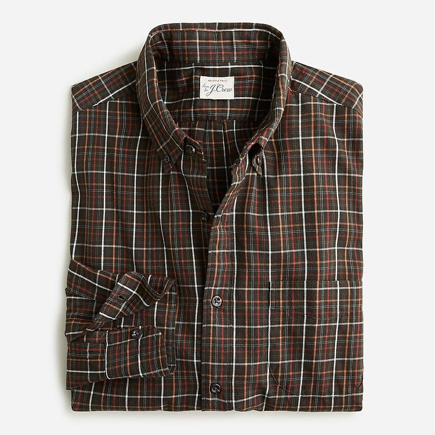 Slim brushed twill shirt | J.Crew US