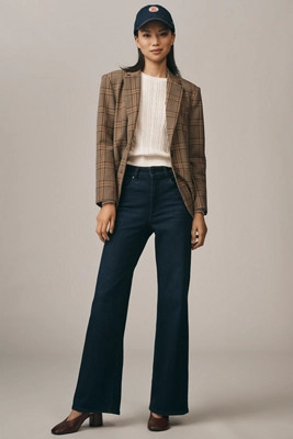 PAIGE Anessa High-Rise Wide-Leg Jeans | Anthropologie (US)