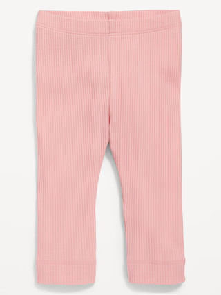 Unisex Rib-Knit Leggings for Baby | Old Navy (US)