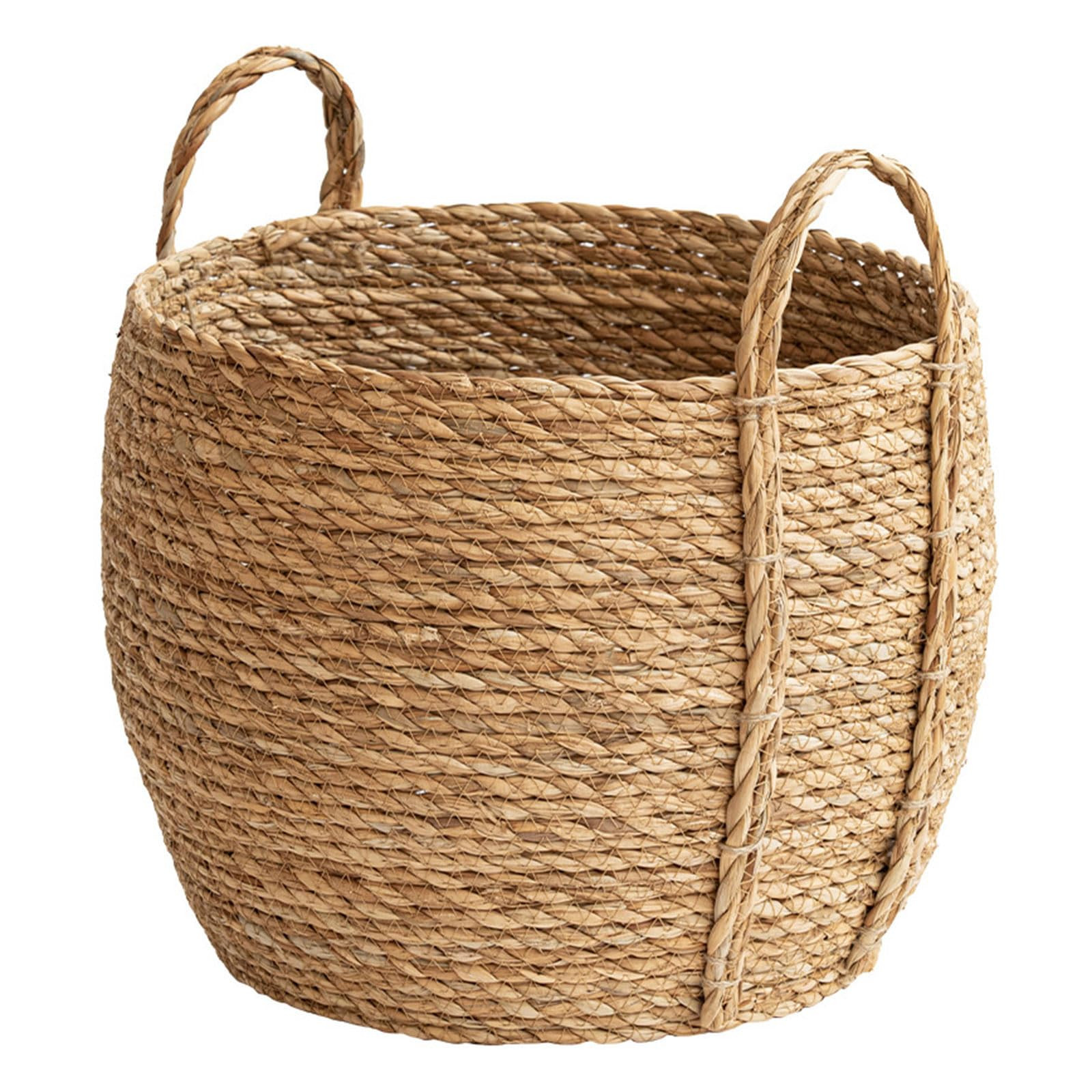 Versatile Rattan Sea Grass Woven Flower Basket Planter for Living Room Floor Standing Storage Bal... | Amazon (US)