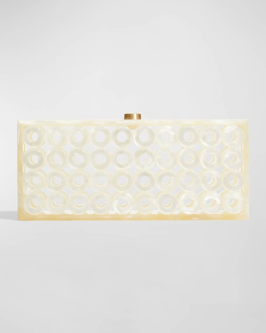 Cult Gaia Faizah Cutout Long Clutch Bag | Neiman Marcus