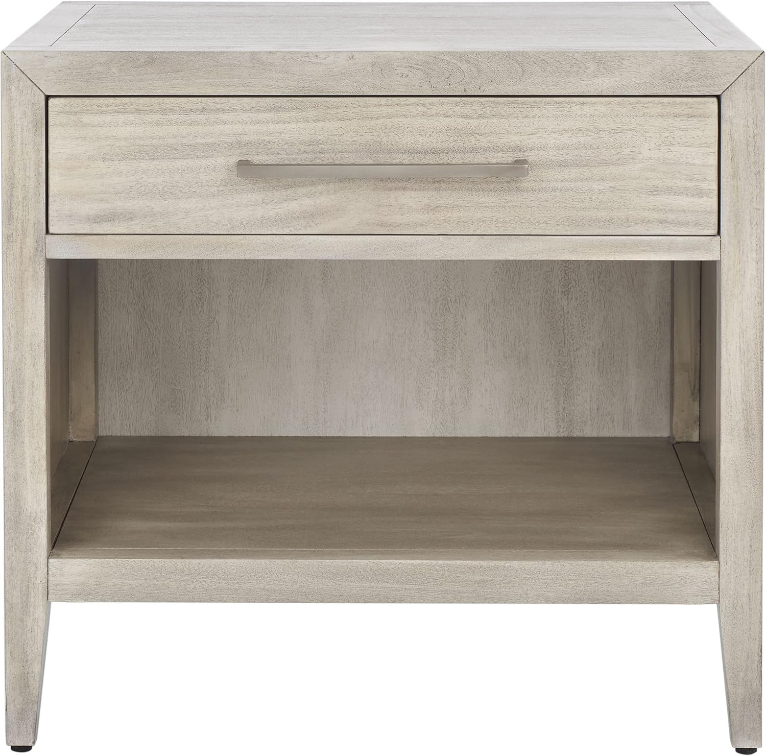 Safavieh Light Grey Shelf (Fully Assembled) Couture Home Collection Ariella 1-Drawer Wood Nightst... | Amazon (US)