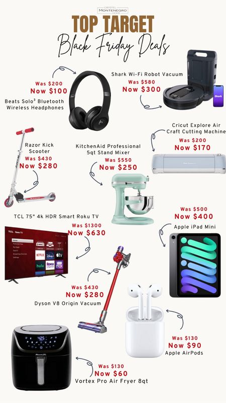 Black Friday at Target. A roundup of all the best holiday deals.

#LTKHoliday #LTKCyberweek #LTKGiftGuide