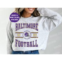 Baltimore Ravens Sweatshirt, Vintage Crewneck Retro Crewneck, Shirt | Etsy (US)