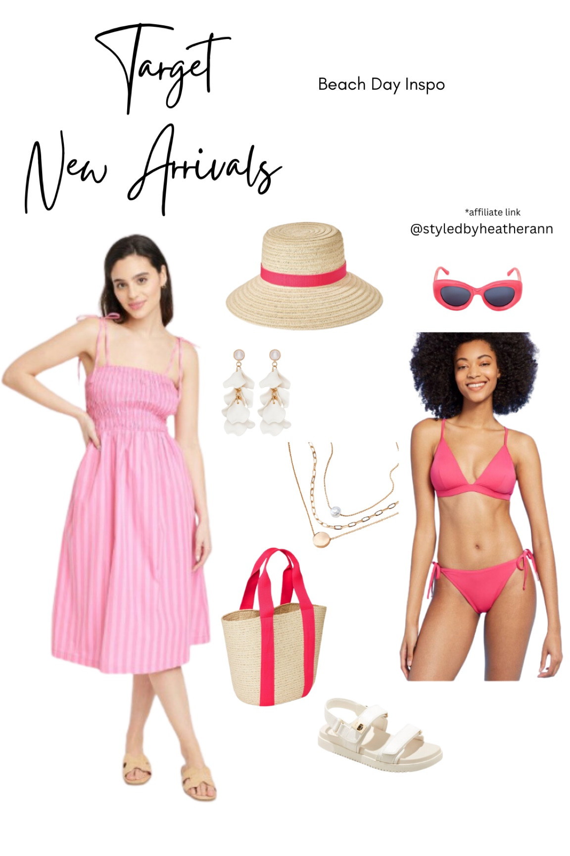Target new arrivals - beach day inspiration 

#LTKshoecrush #LTKSpringSale #LTKstyletip