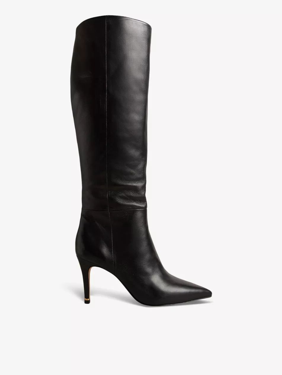 Yolla knee-high leather boots | Selfridges