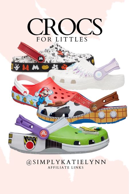 Themed Crocs for littles!

#LTKshoecrush #LTKfindsunder50 #LTKkids