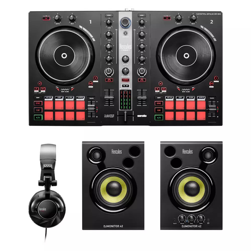 Buy Hercules DJ Essentials Kit | DJ equipment | Argos | argos.co.uk