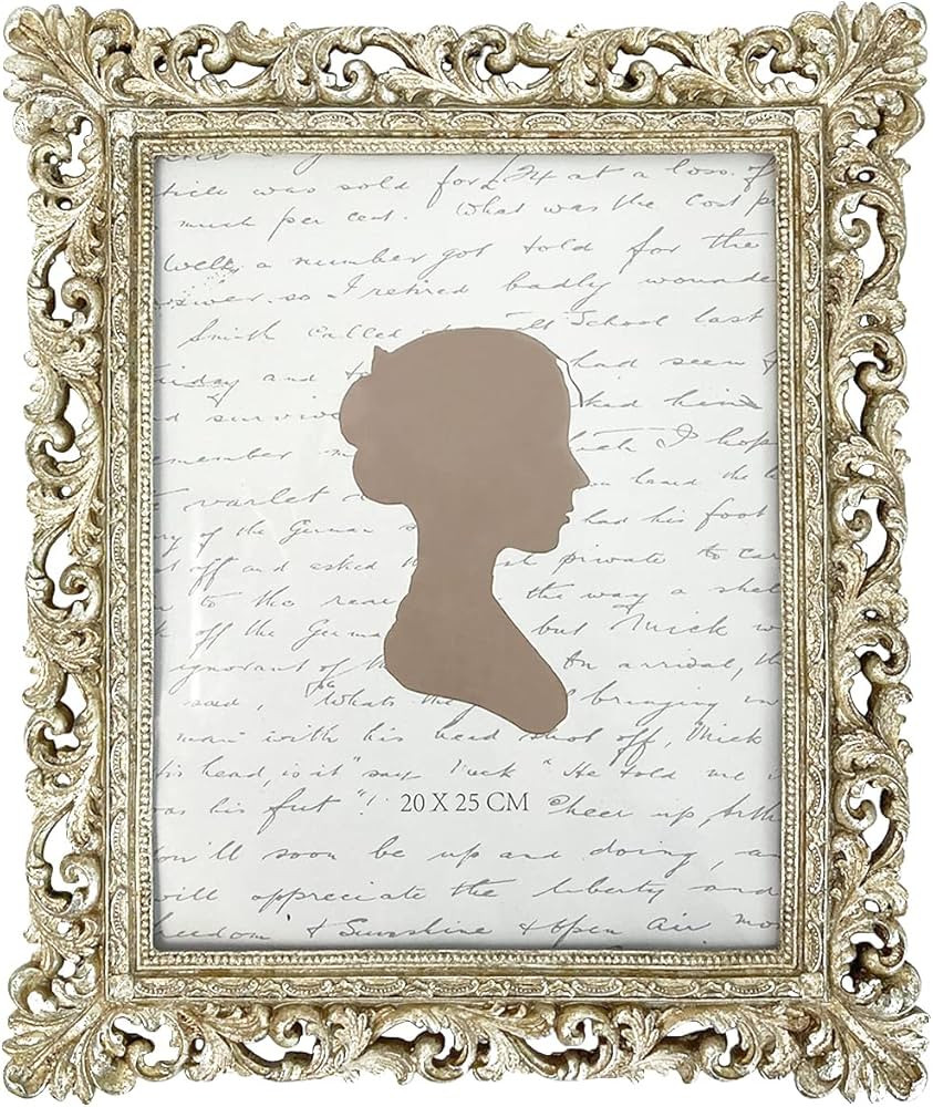 Sunlit Vintage Picture Frame 8x10 Inch, Luxury Antique Photo Frames with Glass Front, Photo Displ... | Amazon (US)