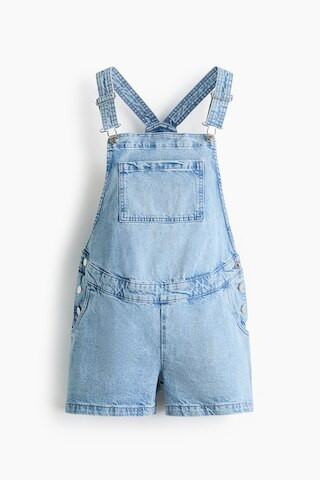H & M - MAMA Dungaree shorts - Blue | H&M (UK, MY, IN, SG, PH, TW, HK)