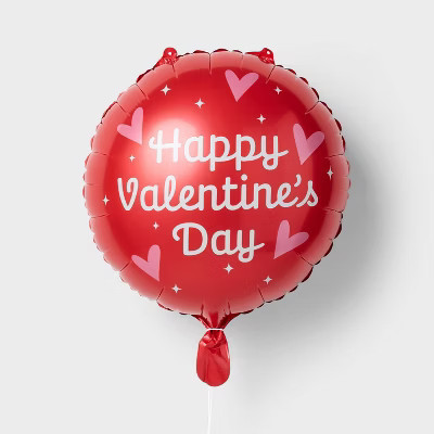 Happy Valentine's Day Circle Foil Balloon - Spritz™ | Target