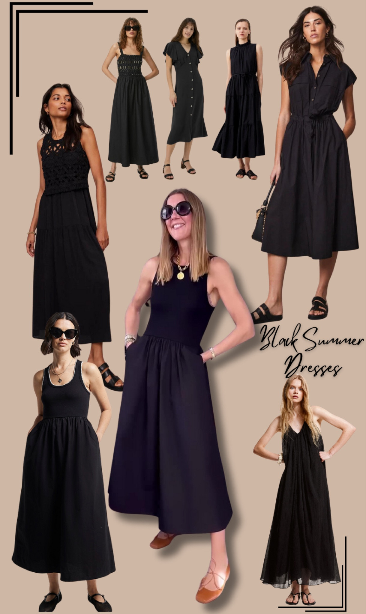 Summer dresses at the ready… black edition! 

#blackdress 

#LTKstyletip #LTKsummer