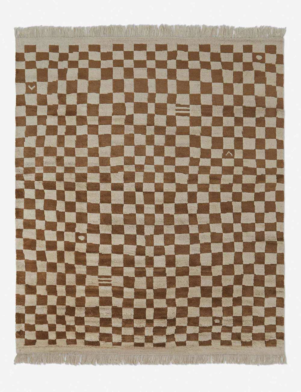 Irregular Checkerboard Rug | Lulu and Georgia 