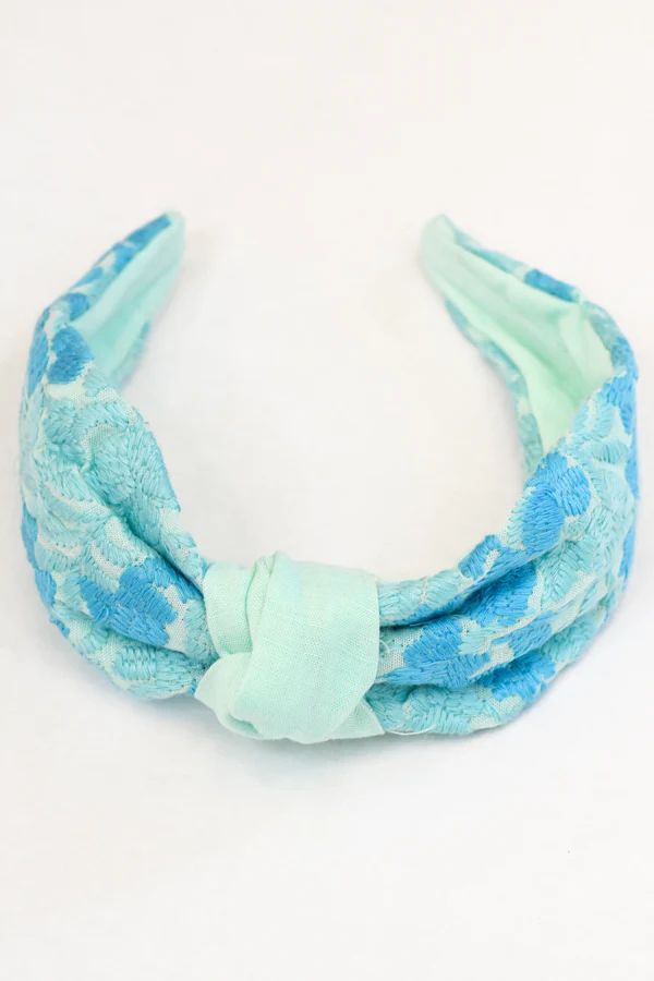 The Paige Headband - Mint | The Impeccable Pig