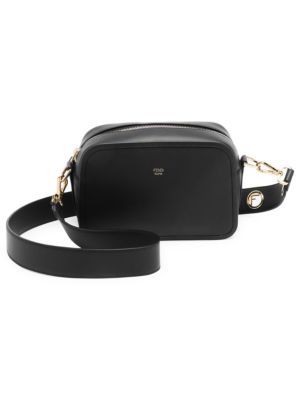 Fendi - Camera Leather Crossbody Bag | Saks Fifth Avenue