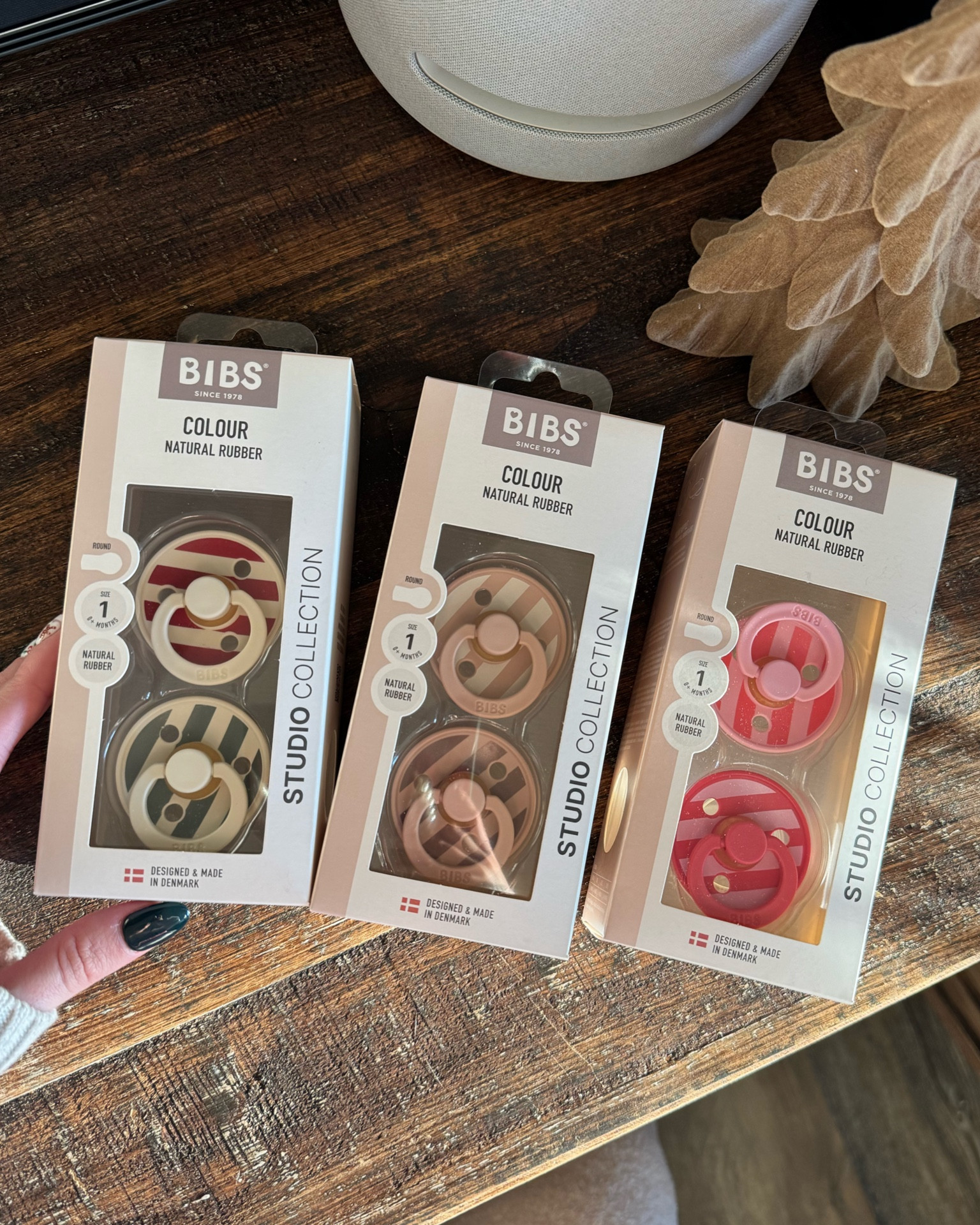 The sweetest stripes ever! Absolutely love Bibs new collection for pacis. These are the only brand both of my kids have taken! 

Pacifiers, babygirl, striped, holiday collection 

#LTKFindsUnder50 #LTKHoliday #LTKBaby