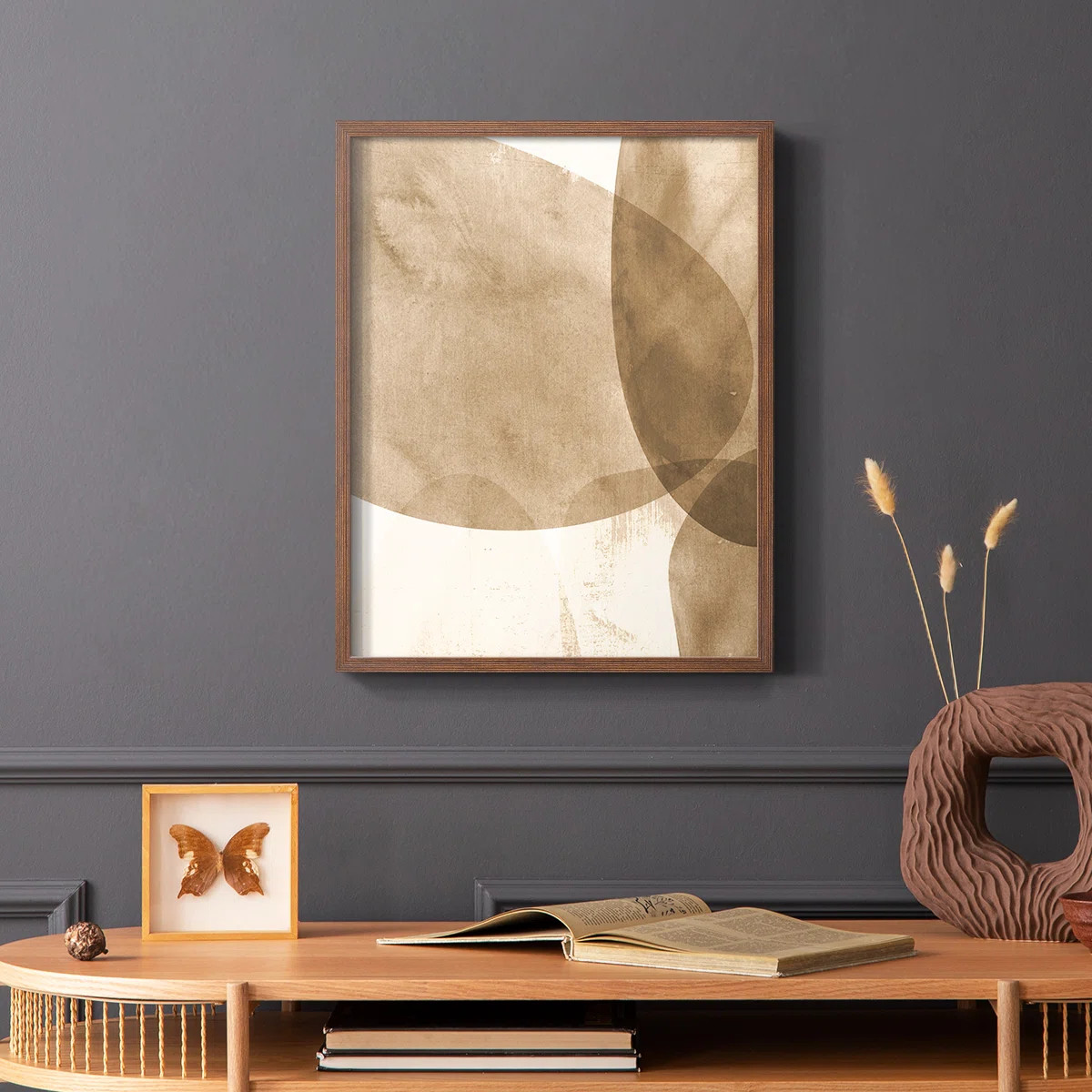 Neutral Object I Framed Print - Solid Wood | Wayfair North America