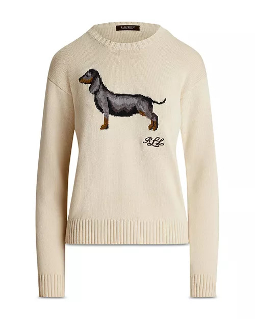 Intarsia Knit Dachshund Sweater | Bloomingdale's (US)