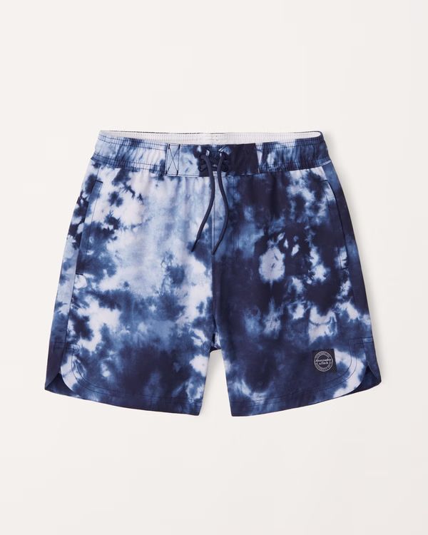 blue dye pattern | Abercrombie & Fitch (US)