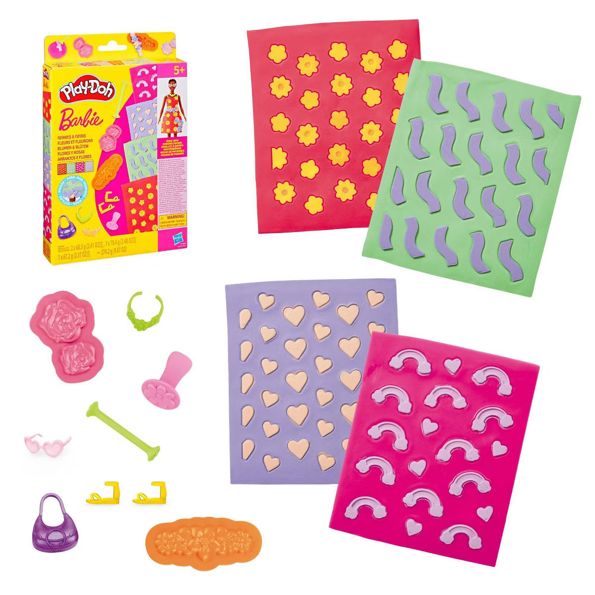 Play-Doh Barbie Flowers and Florals Pattern Pack | Target