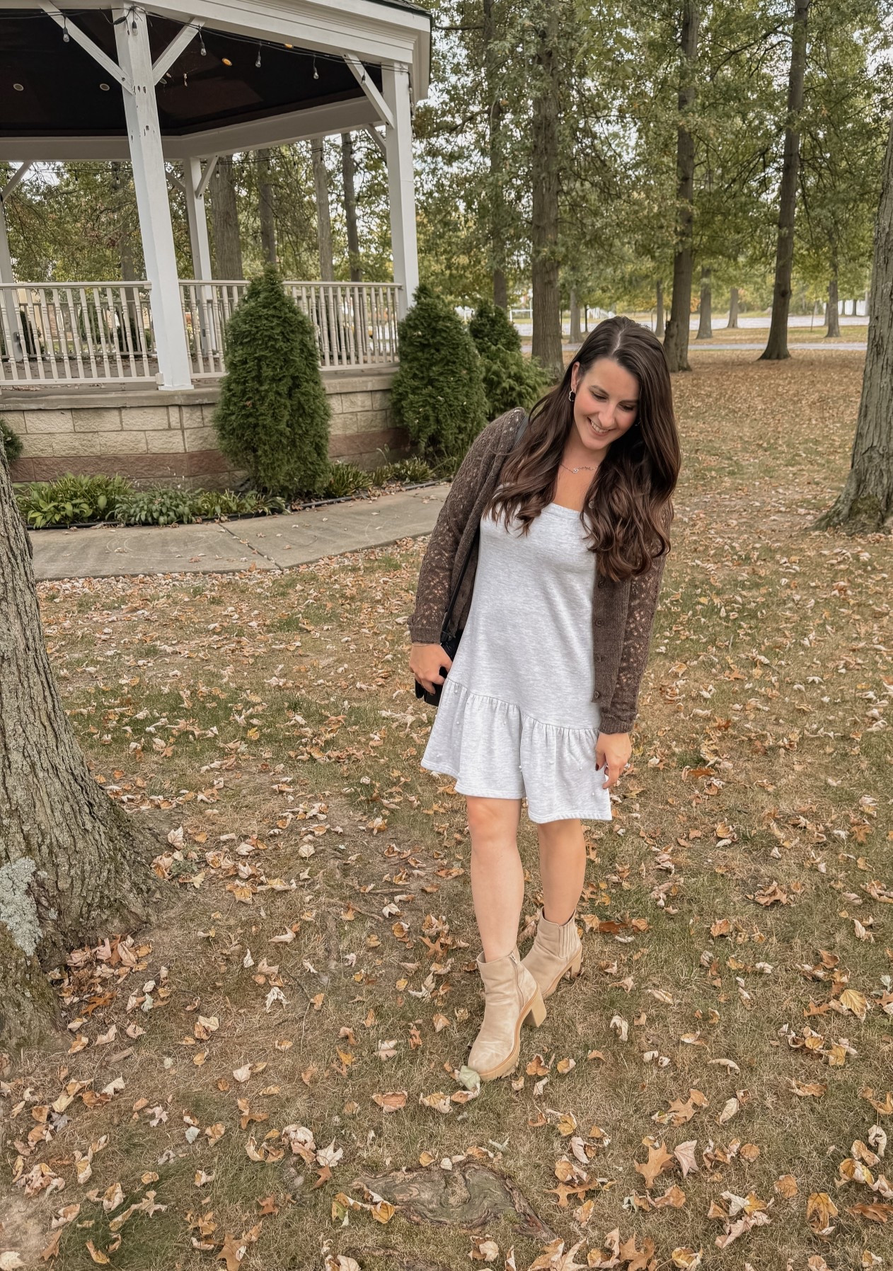 America eagle didnt disappoint! Loving this dress and cardigan - now 30-40% off with code MEMBERLOVE! 

Womens outfits, American eagle, American eagle dress, American eagle cardigan, American eagle sale, fall fashion, fall outfit inspo 

#LTKFindsUnder50 #LTKSaleAlert #LTKFallSale