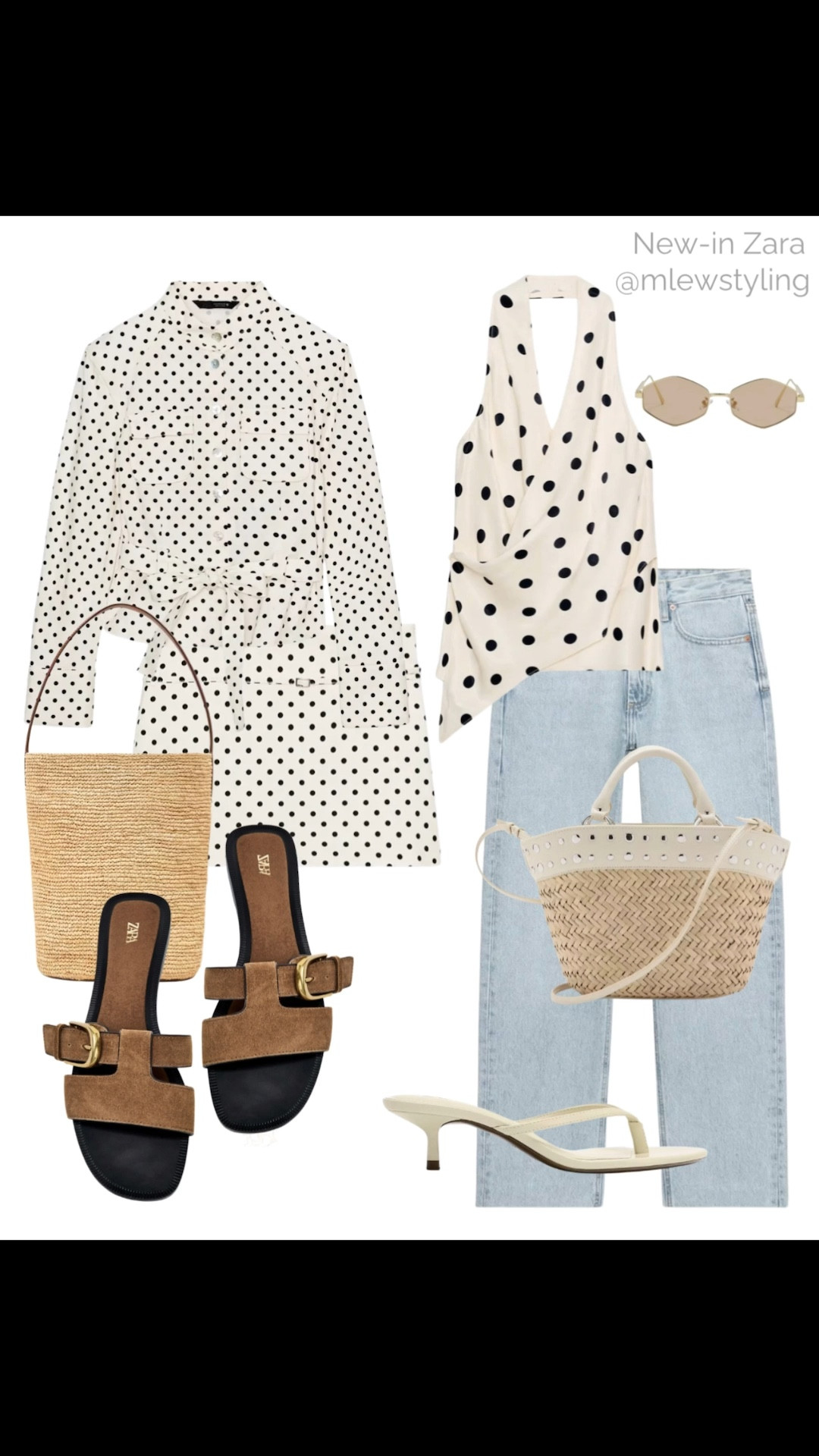 New-in Zara polka dots 🤍

#LTKootd #LTKMothersDay #LTKSeasonal