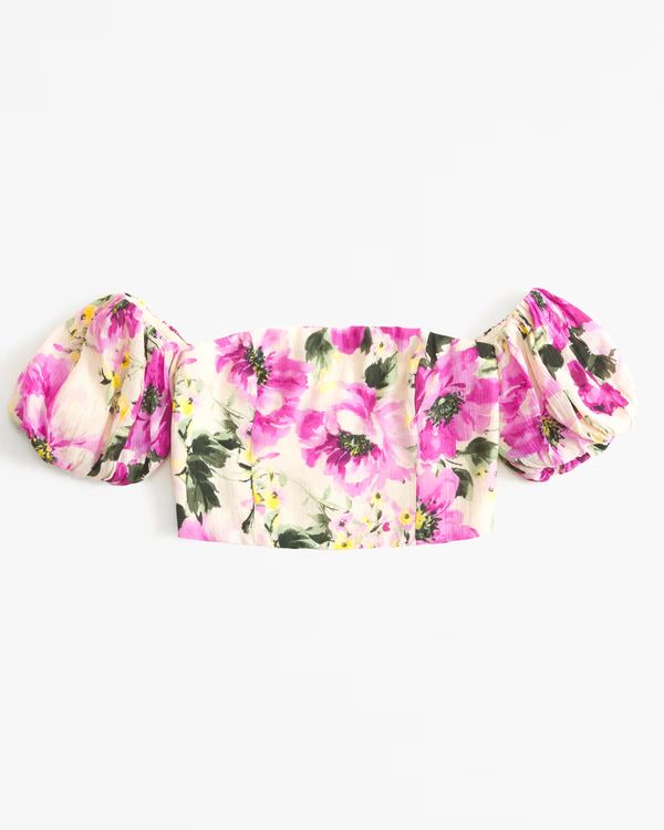 pink floral | Abercrombie & Fitch (US)