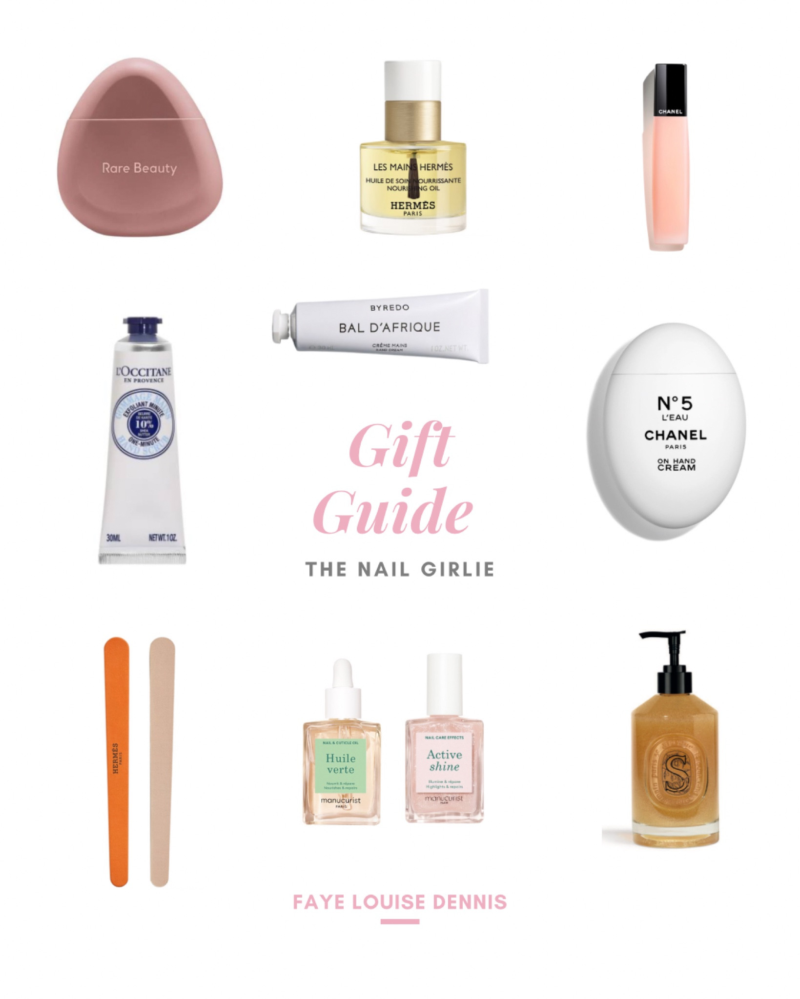 Gift guide / nails / manicure / hand cream / nail file / nail polish 

#LTKbeauty #LTKmakeup #LTKCyberWeek