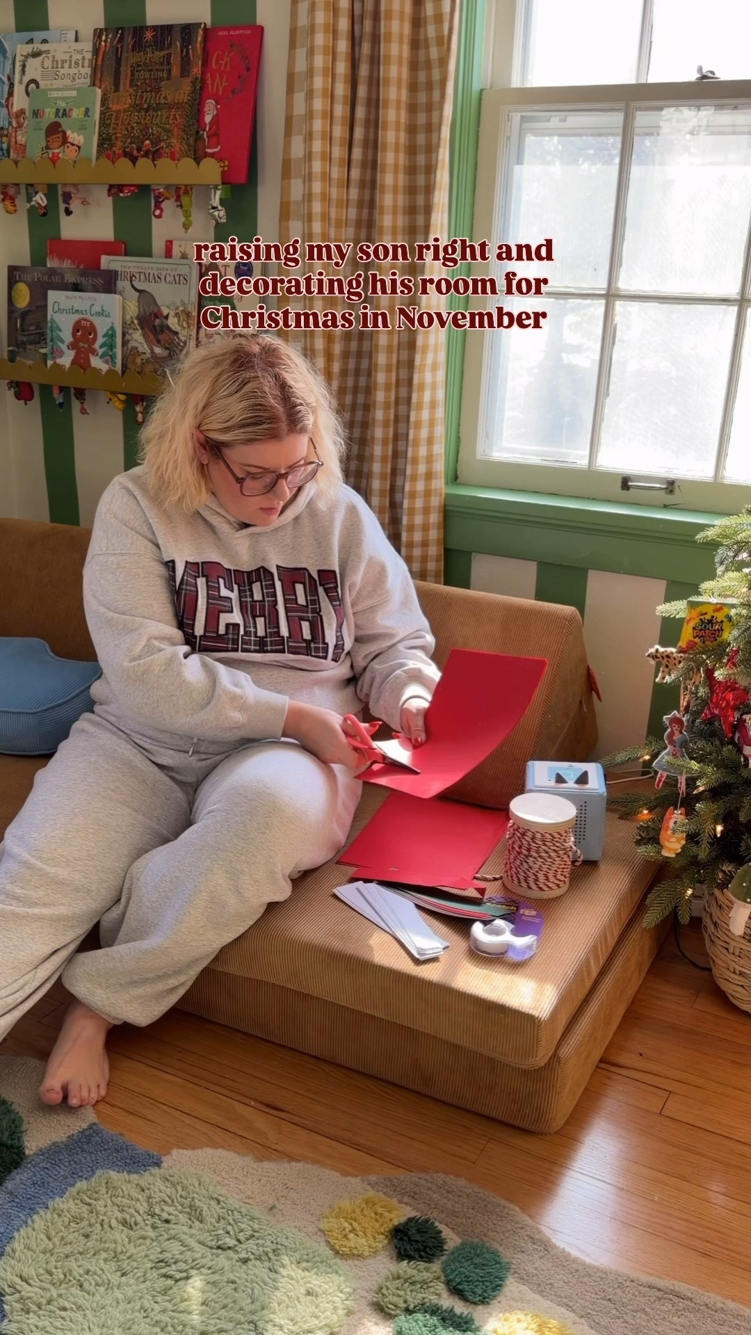 Christmas decor for my toddler son #christmas #kids