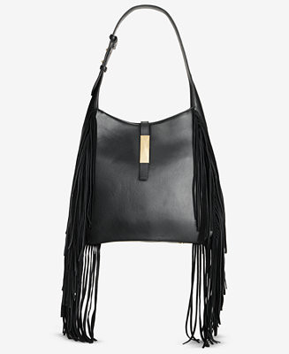 Salee Fringe Shoulder Bag | Macy's