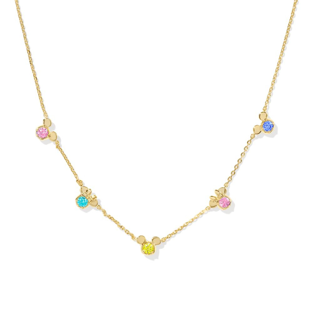 Mickey and Minnie Mouse Strand Necklace by Kendra Scott Multi Mix Official shopDisney | Disney Store