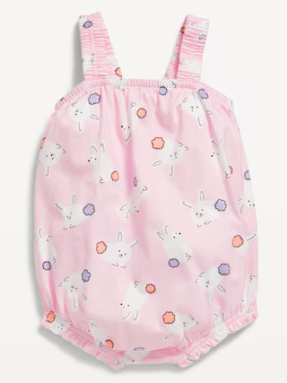 Printed Sleeveless One-Piece Romper for Baby | Old Navy (US)
