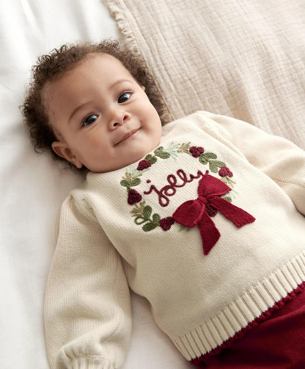 Christmas Wreath Top & Leggings Outfit Set | Mamas & Papas