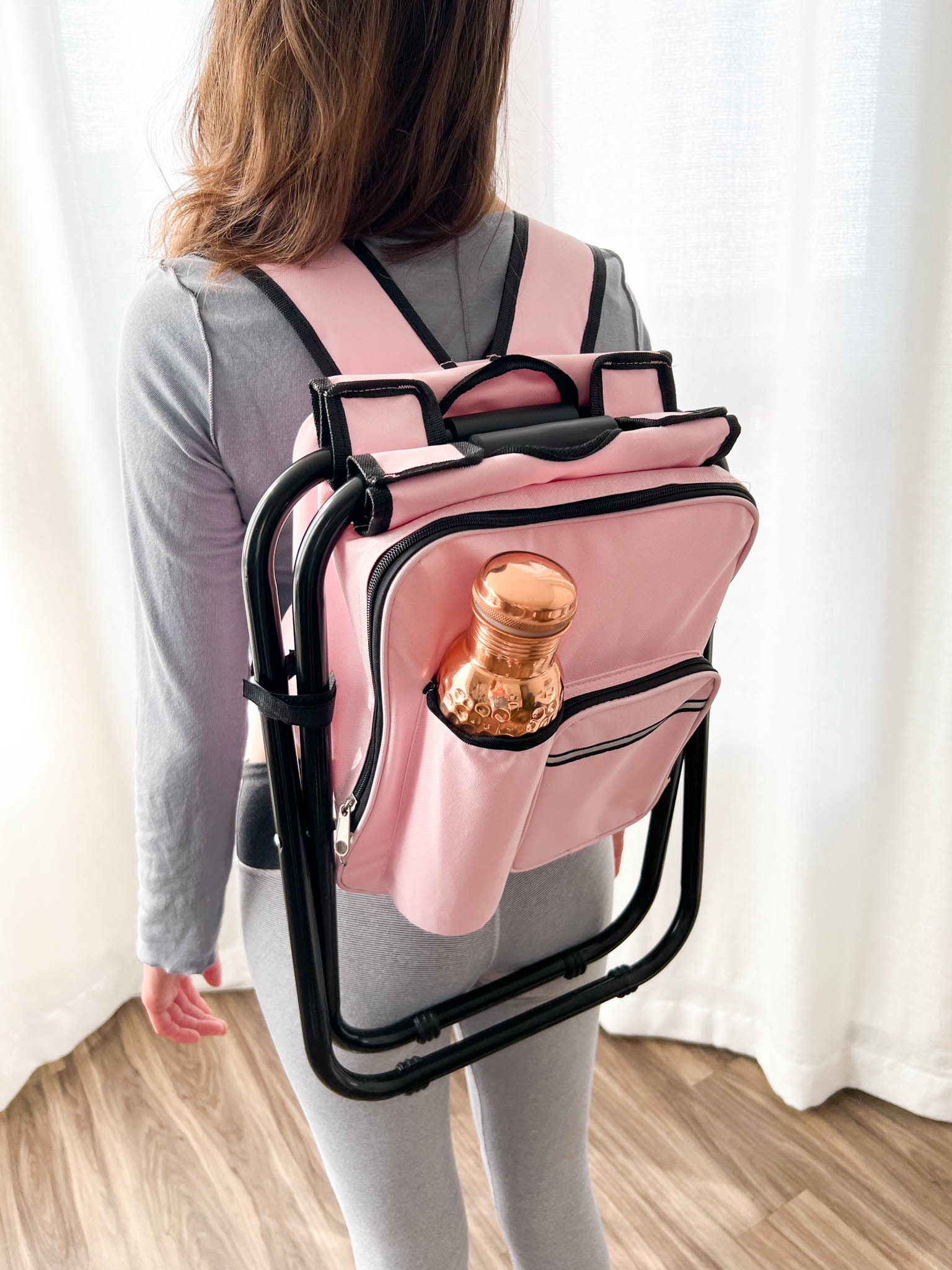 One savvy outlet girl backpack