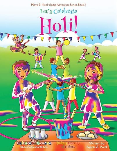 Let's Celebrate Holi! (Maya & Neel's India Adventure Series, Book 3)     Paperback – Large Prin... | Amazon (US)