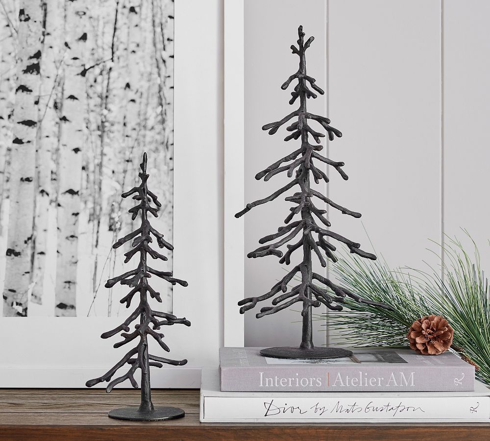 Bronze Sculpted Trees | Pottery Barn (US)