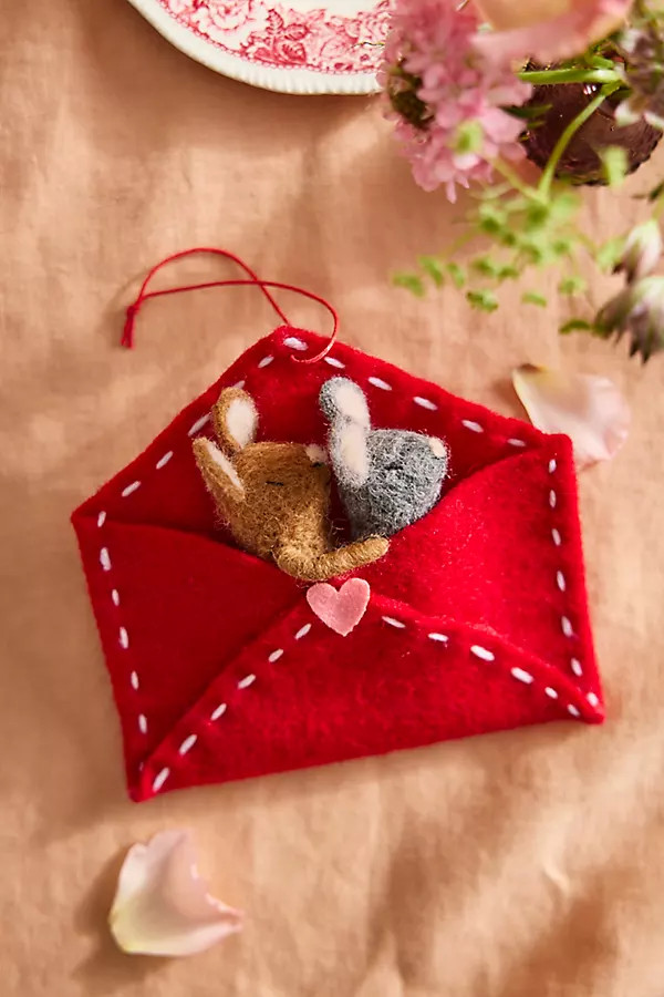 Valentine Mice Felt Critters at Terrain | Terrain
