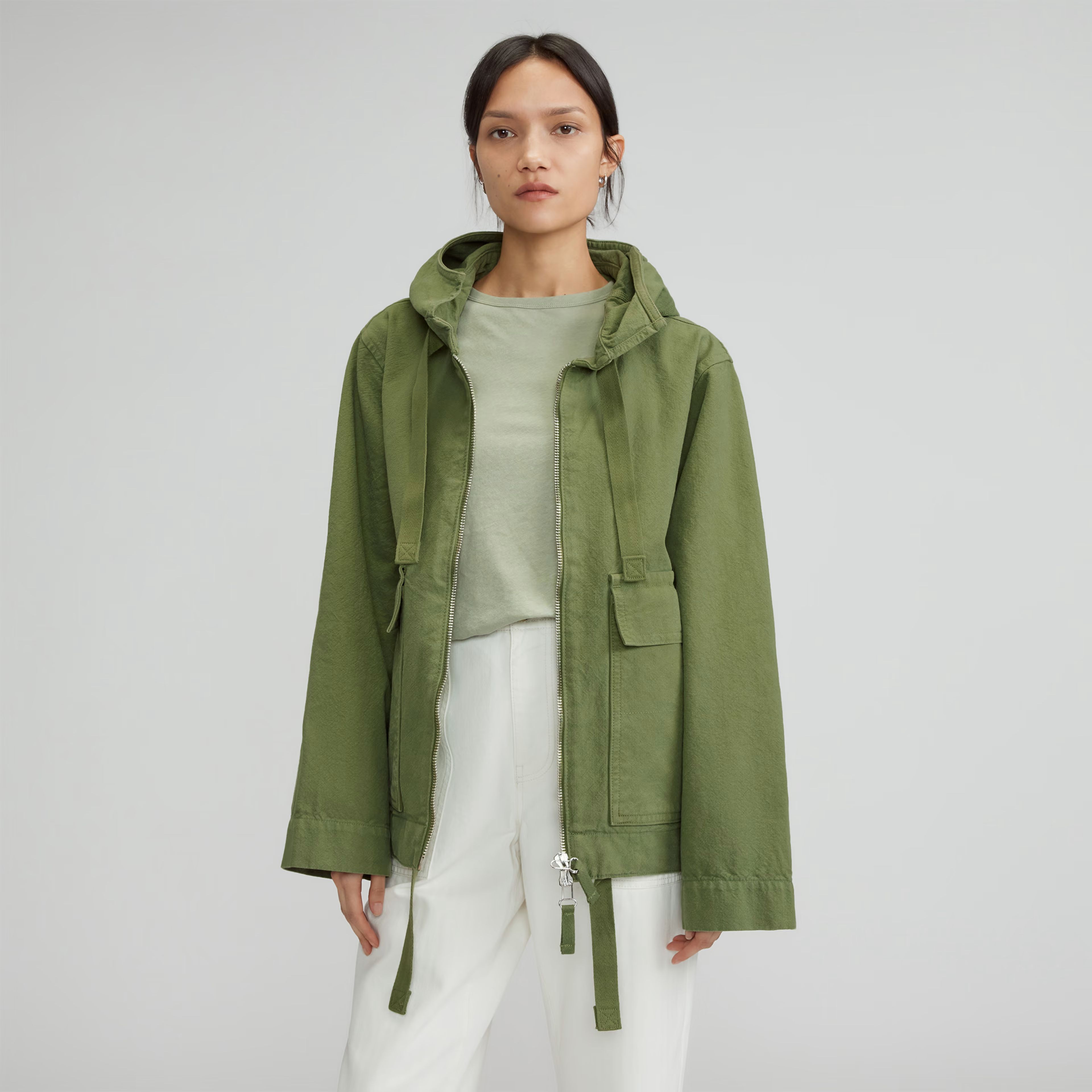 The Canvas Organic Cotton Anorak | Everlane