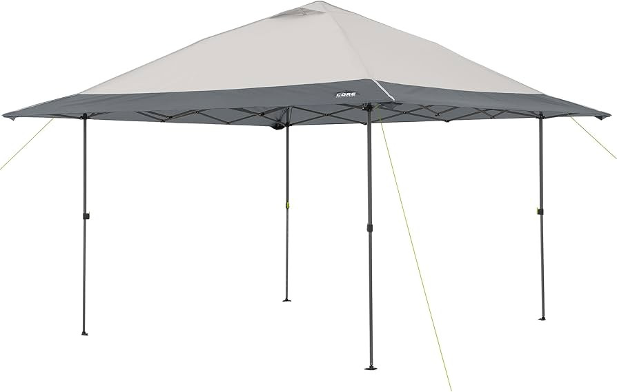 CORE 13 FT x 13 FT Instant Pop Up Canopy Tent | Portable Straight Leg Outdoor Gazebo Shelter with... | Amazon (US)