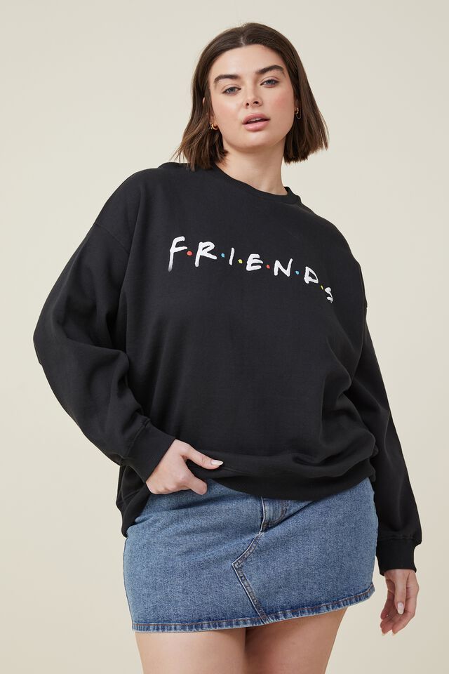 Curve Friends Crew Sweatshirt | Cotton On (ANZ)