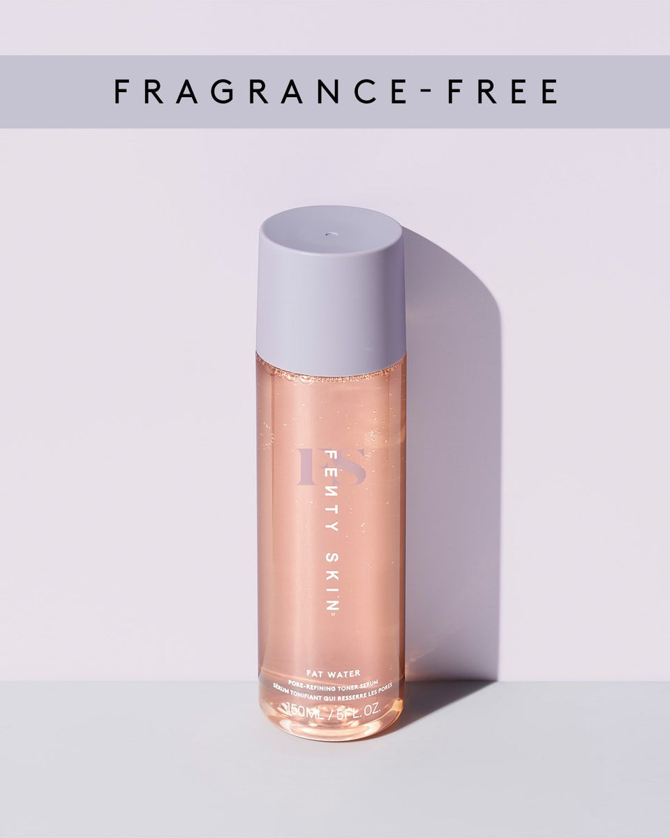 Fat Water Fragrance-Free Niacinamide Pore-Refining Toner Serum with Barbados Cherry | Fenty Beauty