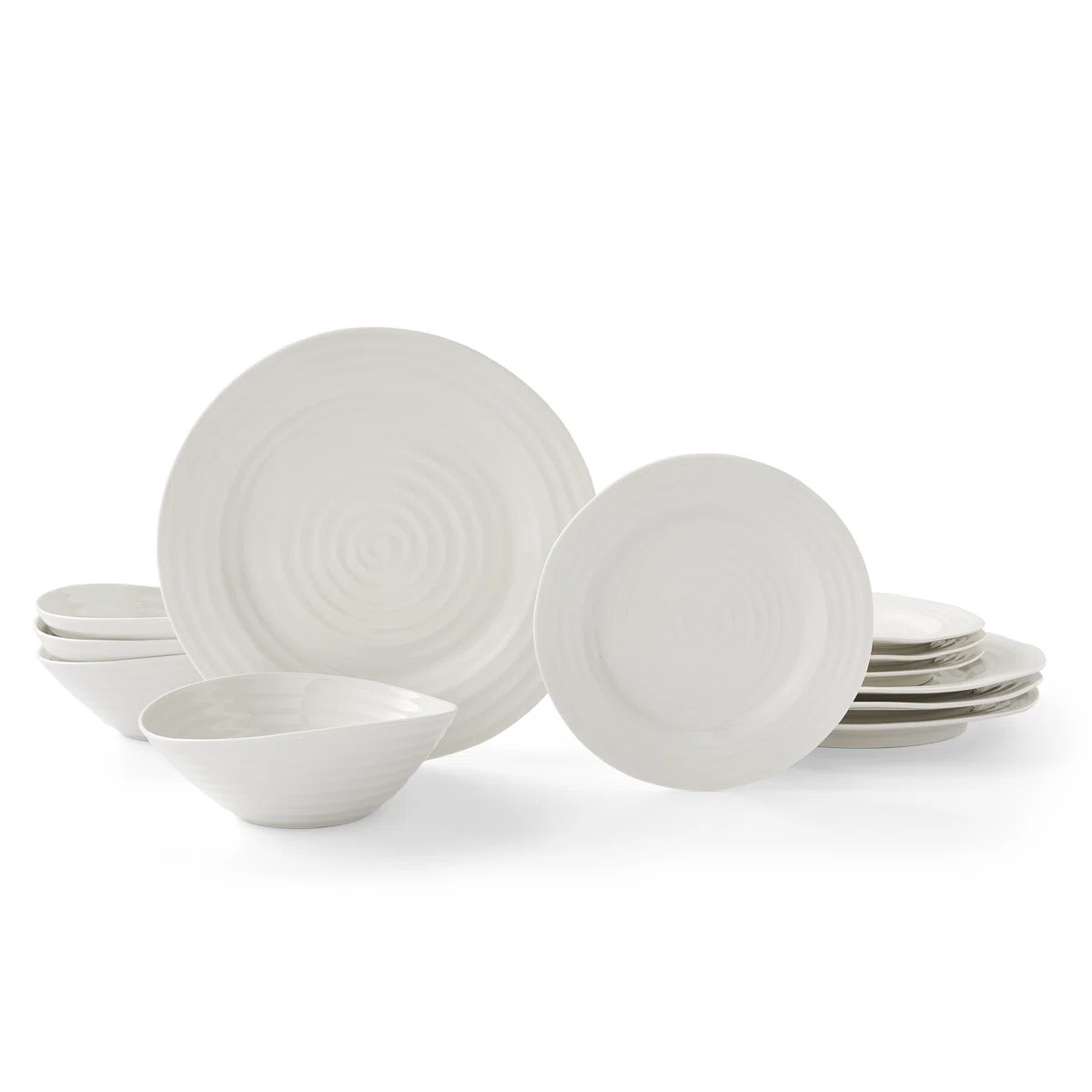 Sophie Conran, White - 12 Piece Dinnerware Set, Service for 4 | Wayfair UK